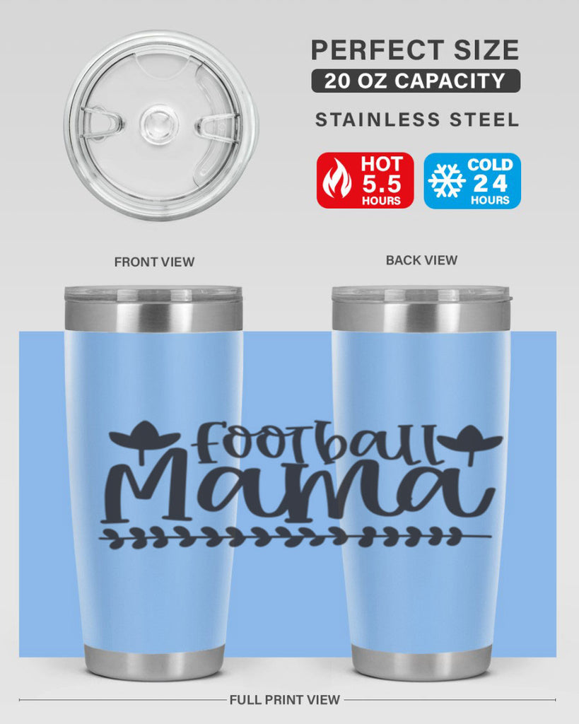 football mama 409#- mom- Tumbler