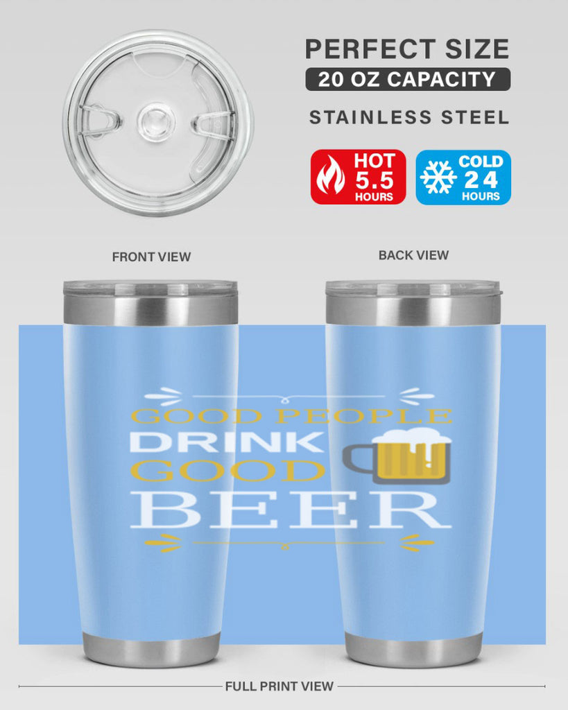 good people drink 87#- beer- Tumbler