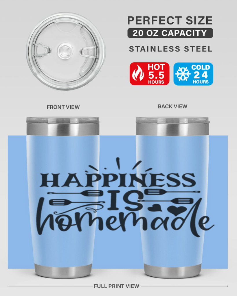 happiness is homemade 32#- family- Tumbler