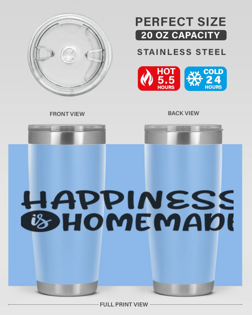happiness is homemade 40#- home- Tumbler