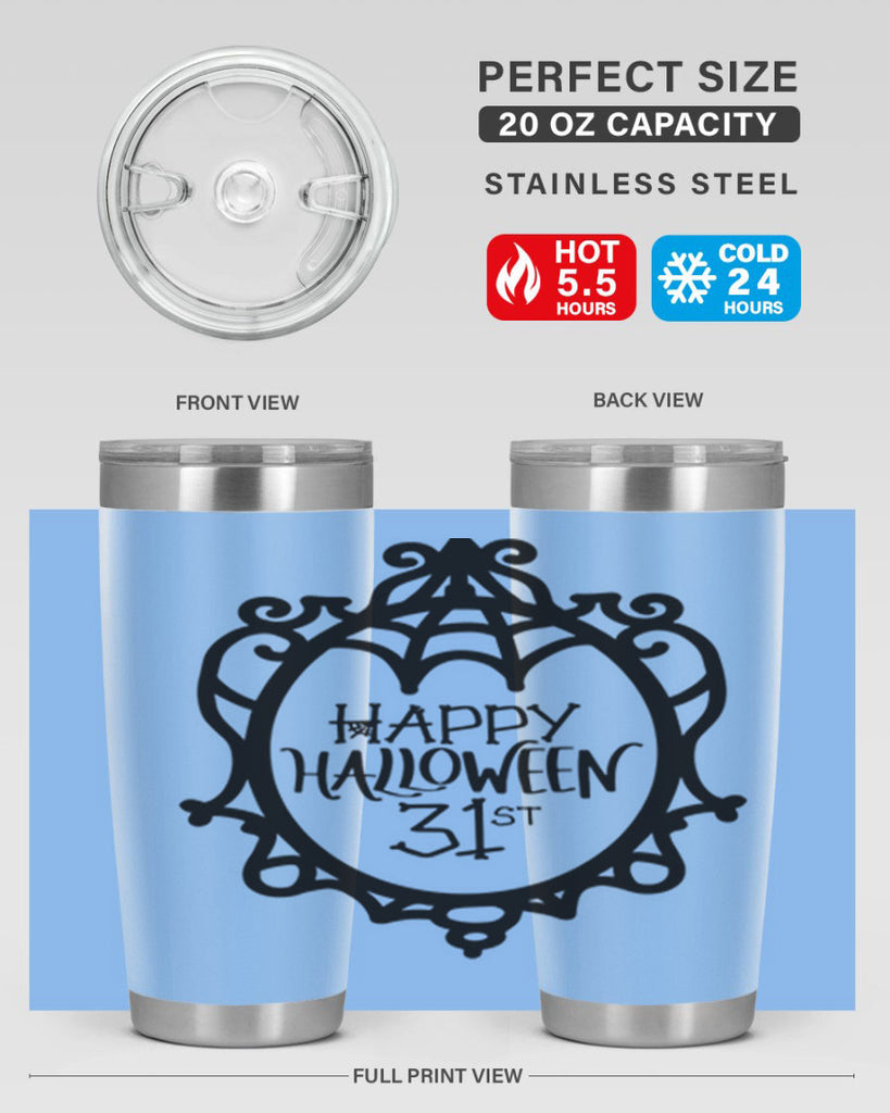 happy halloween st 64#- halloween- Tumbler