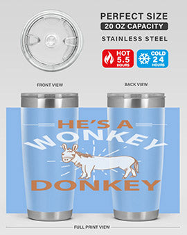 he’s a wonky donkey Style 4#- donkey- Tumbler