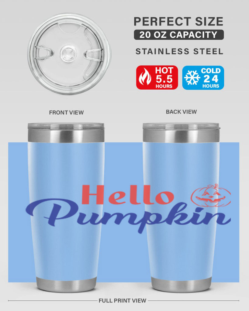 hello pumpkin 288#- fall- Tumbler