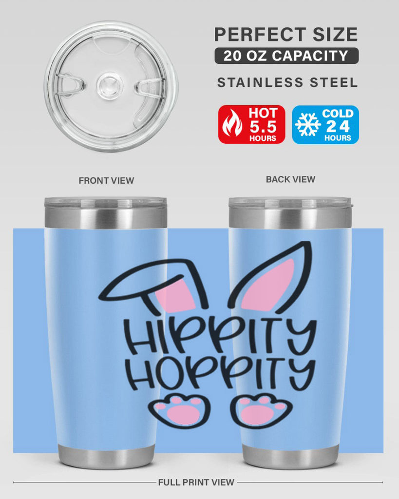 hippity hoppity 28#- easter- Tumbler