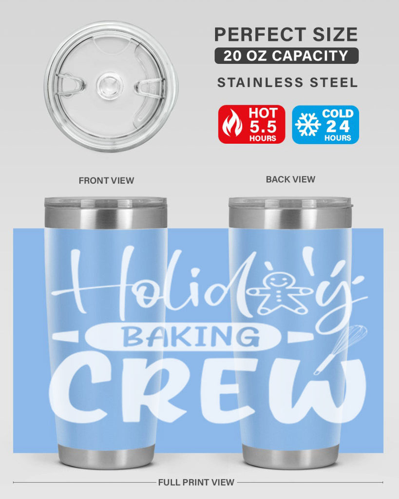 holiday baking crew 34#- kitchen- Tumbler
