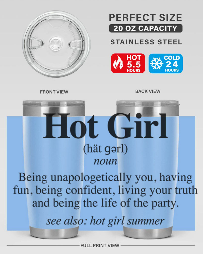 hot girl  summer definition 125#- black words phrases- Cotton Tank