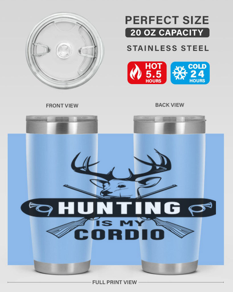 hunting is my 24#- hunting- Tumbler