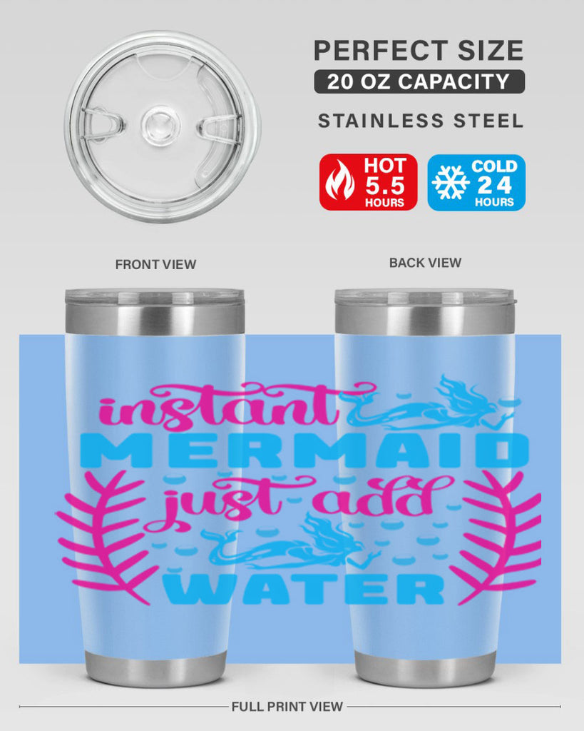 instant mermaid just add water 266#- mermaid- Tumbler