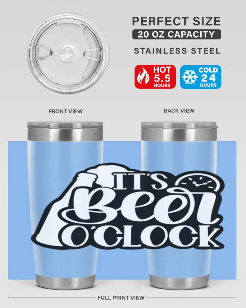 its beer oclock 31#- beer- Tumbler