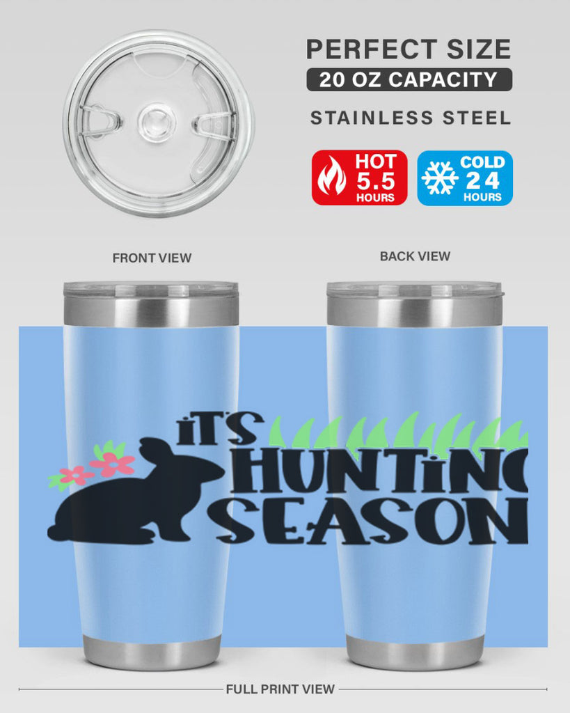 its hunting season 19#- easter- Tumbler