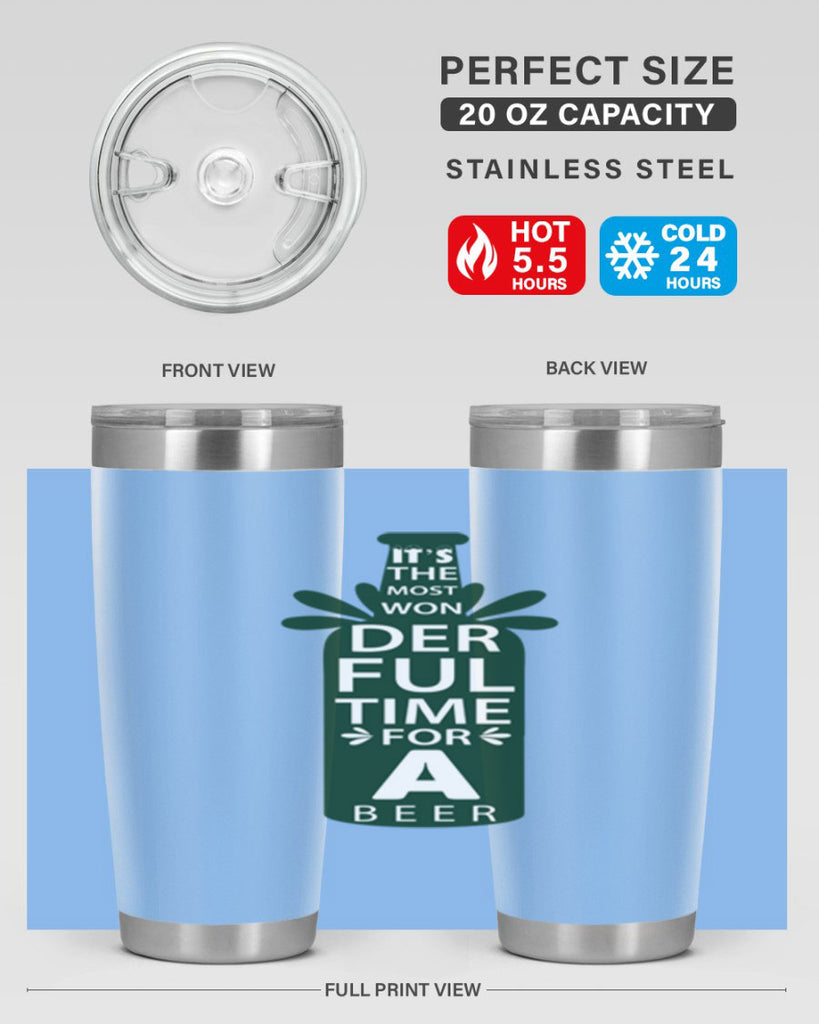 its the most wonderful 66#- beer- Tumbler