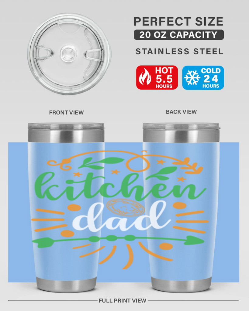 kitchen dad 85#- fathers day- Tumbler