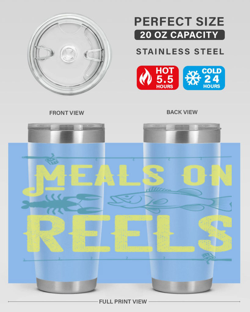 meals on reels 241#- fishing- Tumbler