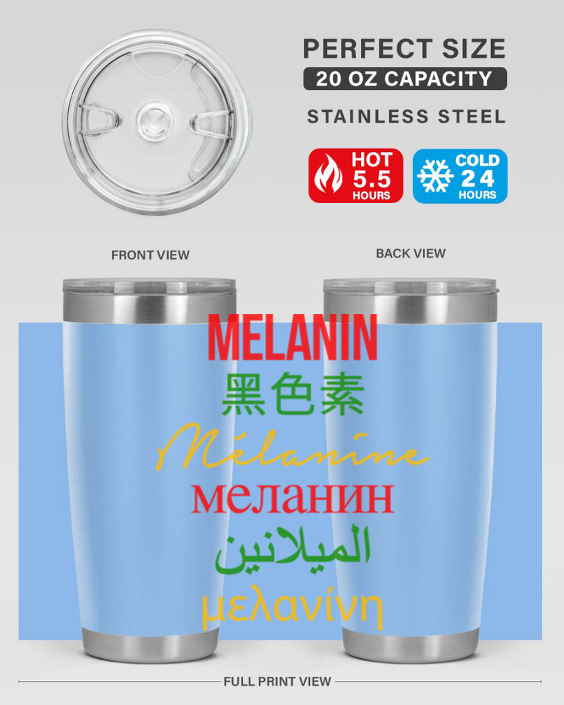 melanin multilingual 88#- black words phrases- Cotton Tank