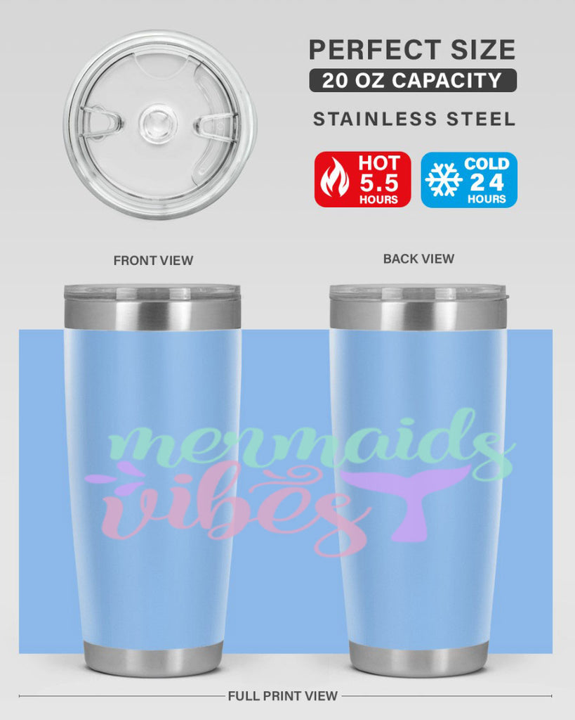 mermaids vibes 5#- mermaid- Tumbler