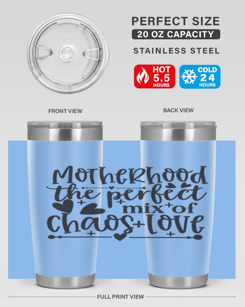 motherhood the perfect chas love 375#- mom- Tumbler