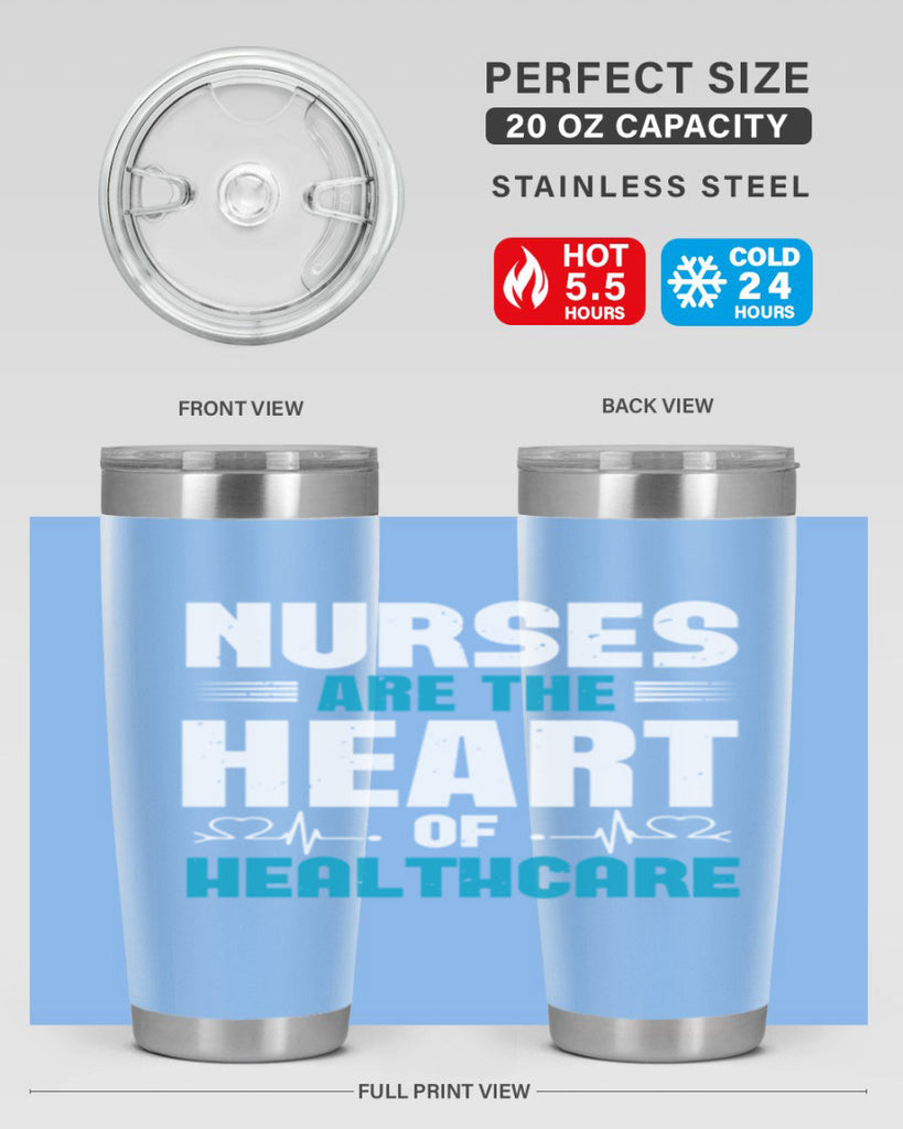 nurse are are heart healthcare Style 287#- nurse- tumbler