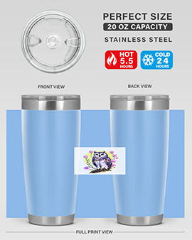 owl 18#- owl- Tumblers