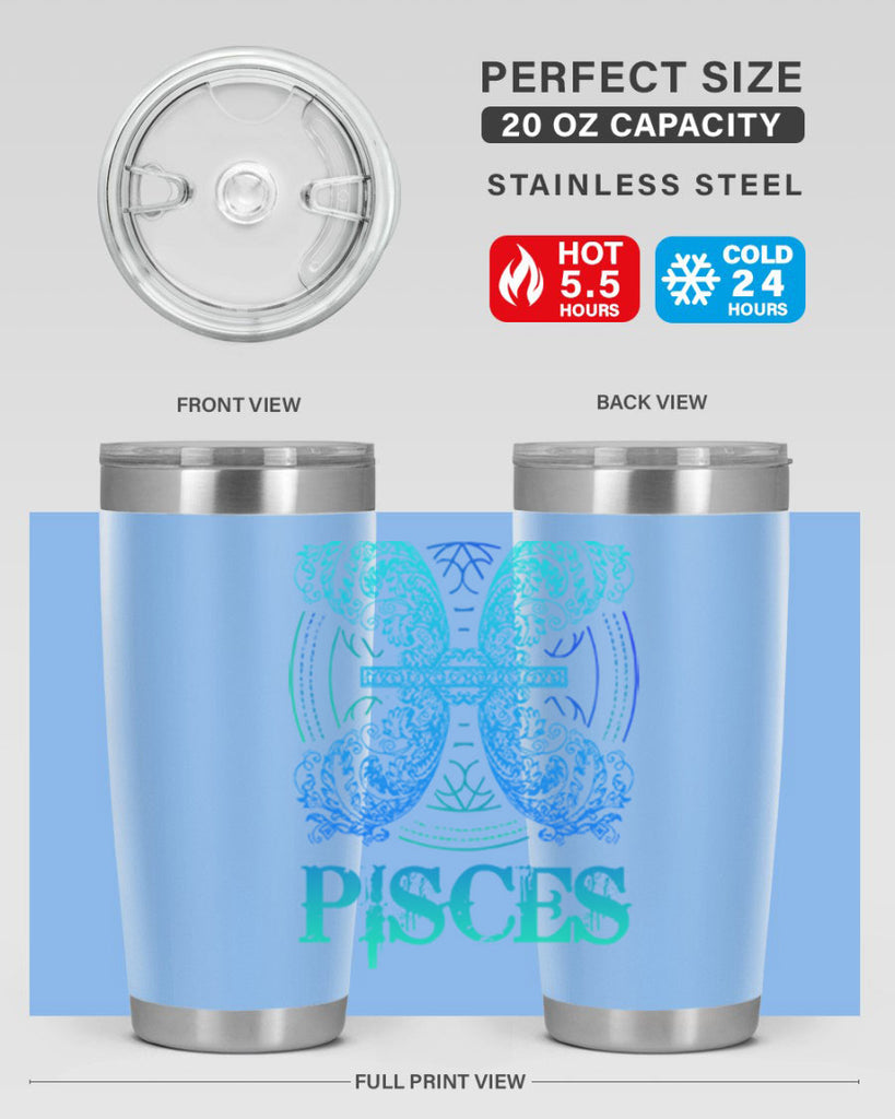 pisces Zodiac 381#- zodiac- Tumbler