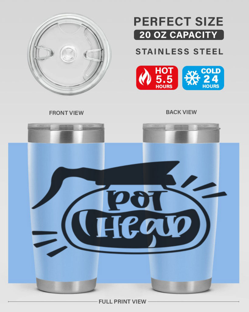 pot head 44#- coffee- Tumbler