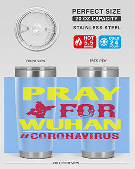 pray for wuhan coronavirus Style 27#- corona virus- Cotton Tank