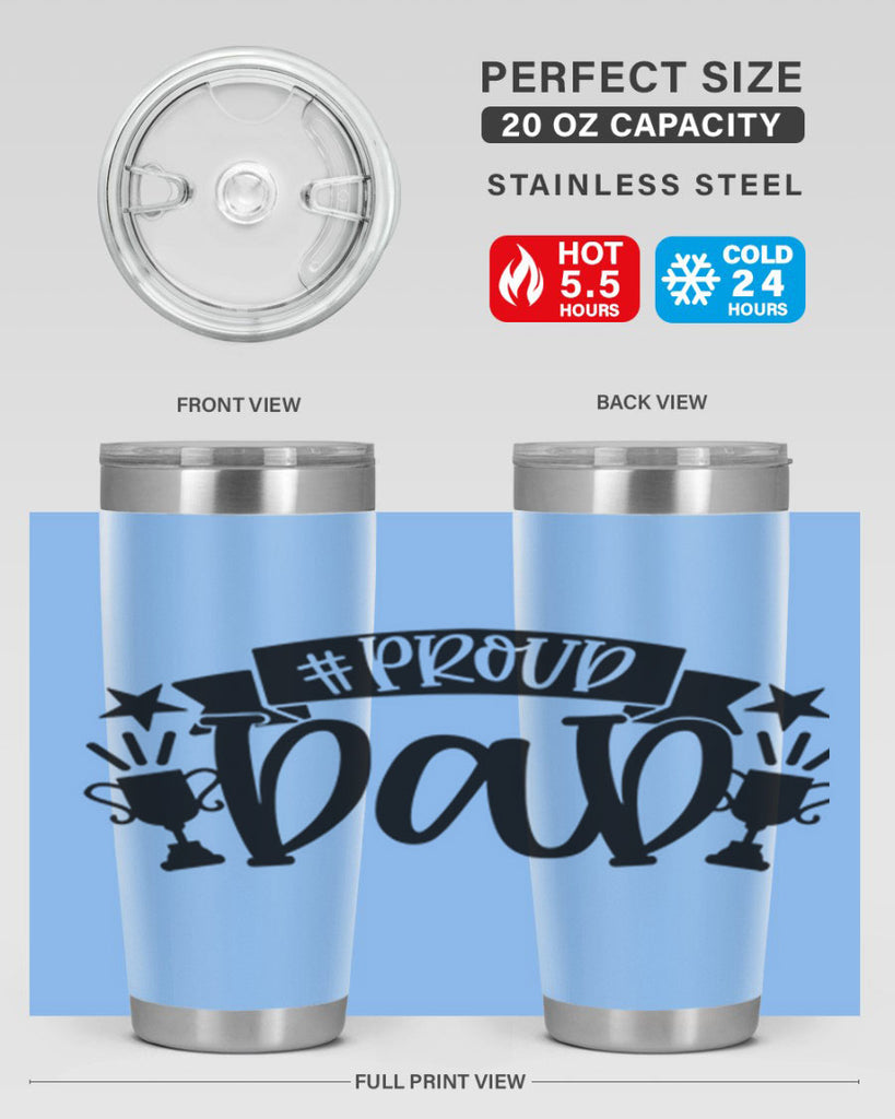 proud dad 75#- fathers day- Tumbler