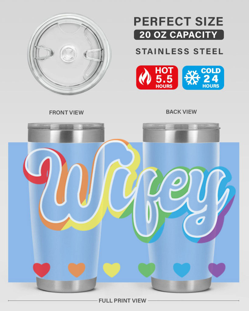 rainbow wifey lgbtq pride lgbt 25#- lgbt- Tumbler