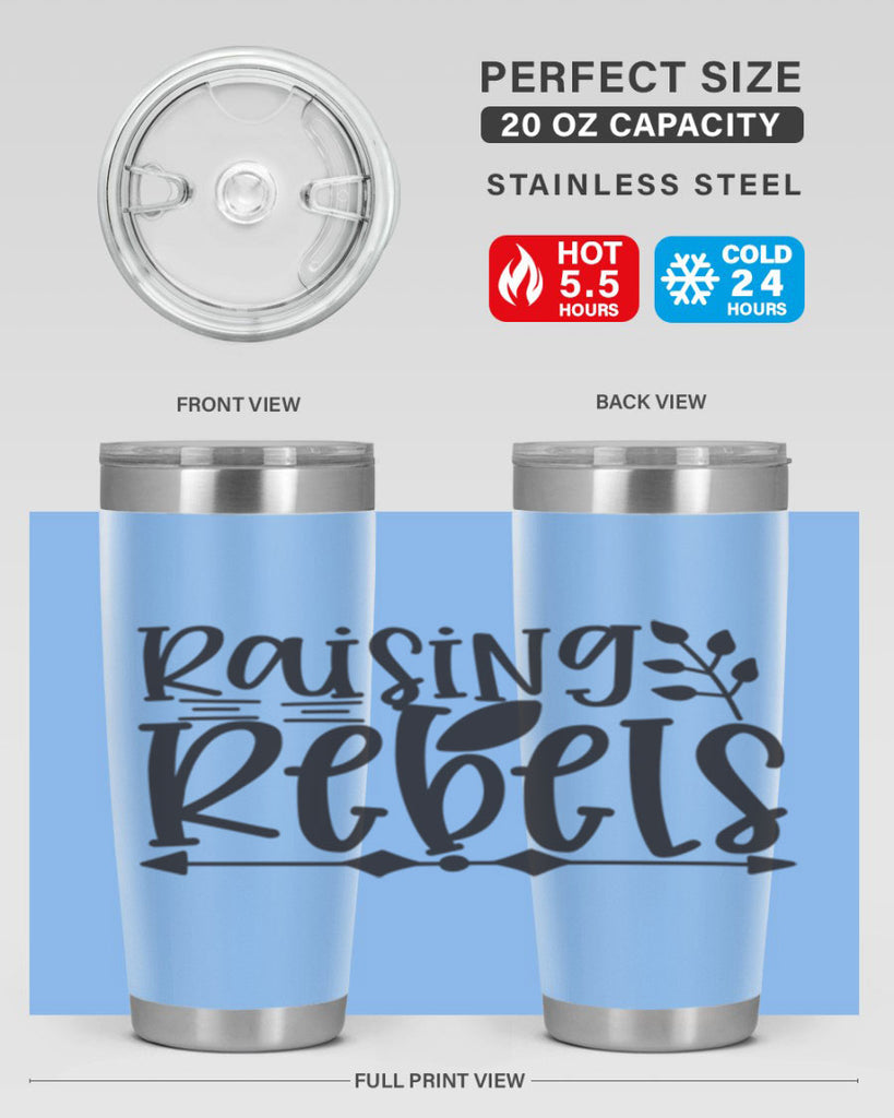 raising rebels 369#- mom- Tumbler