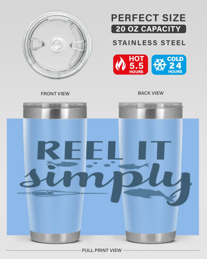 reel it 42#- fishing- Tumbler