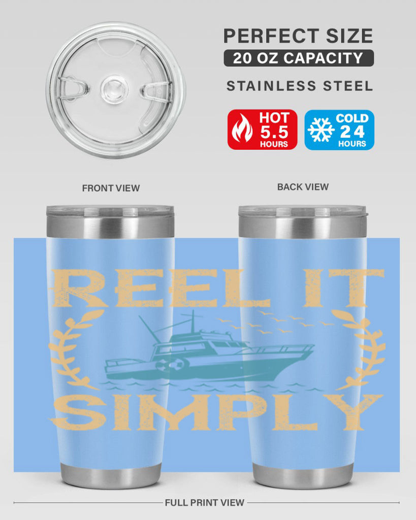 reel it simply 239#- fishing- Tumbler