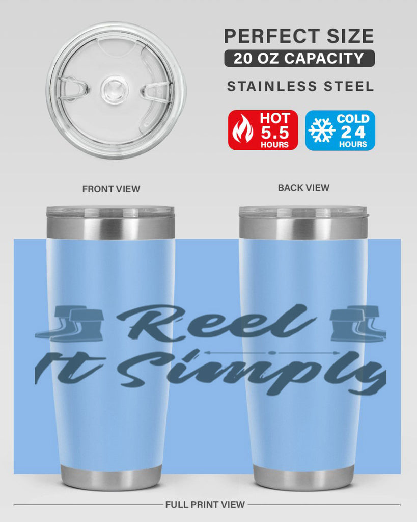 reel it simply 43#- fishing- Tumbler