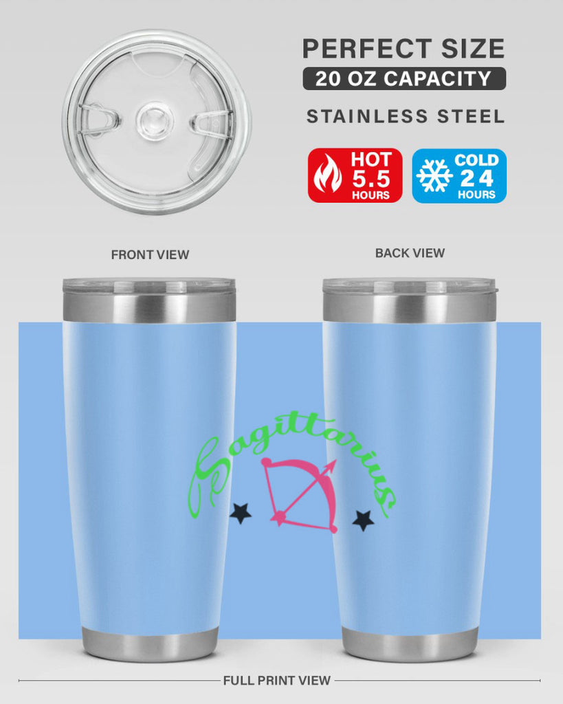 sagittarius 404#- zodiac- Tumbler