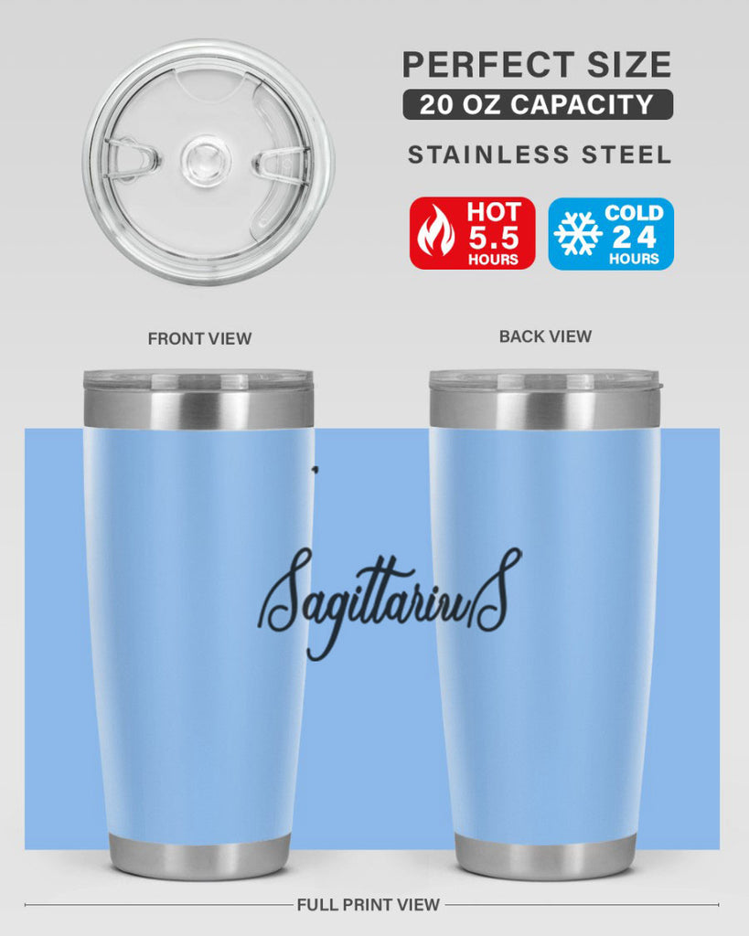 sagittarius 408#- zodiac- Tumbler