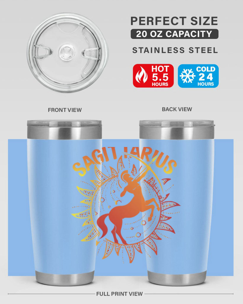sagittarius 415#- zodiac- Tumbler