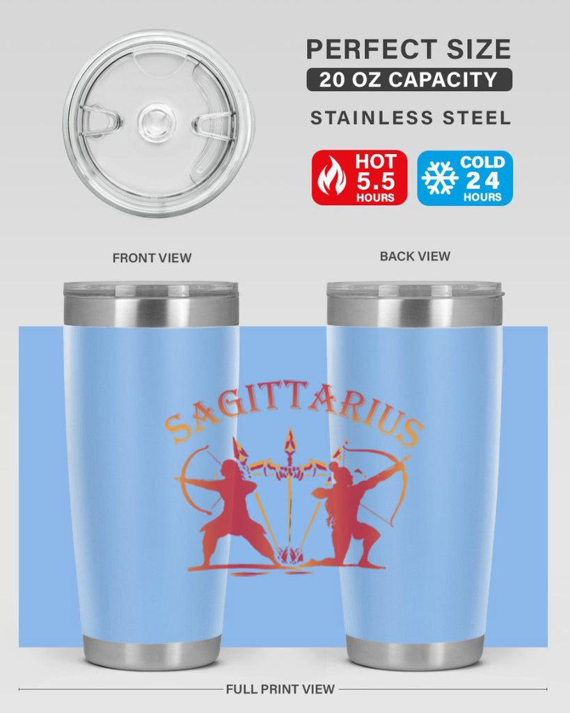 sagittarius 416#- zodiac- Tumbler