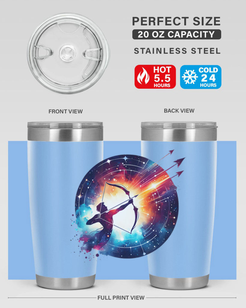 sagittarius 419#- zodiac- Tumbler