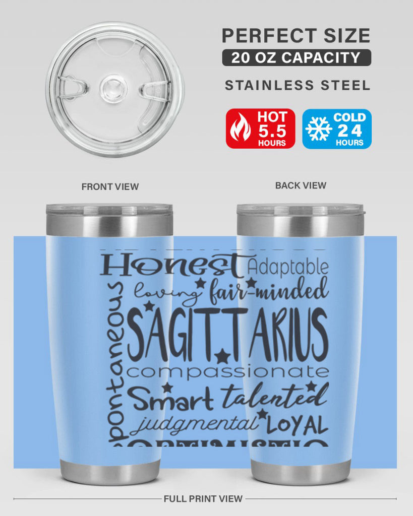 sagittarius 571#- zodiac- Tumbler