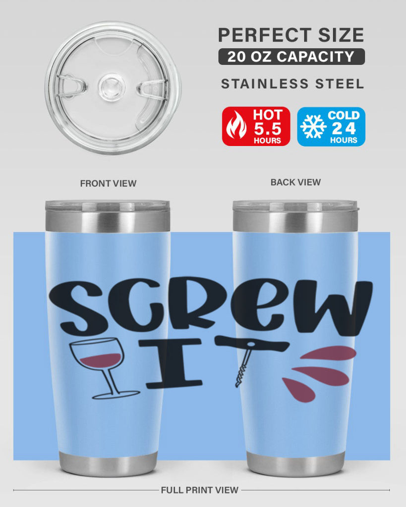 screw it 29#- wine- Tumbler