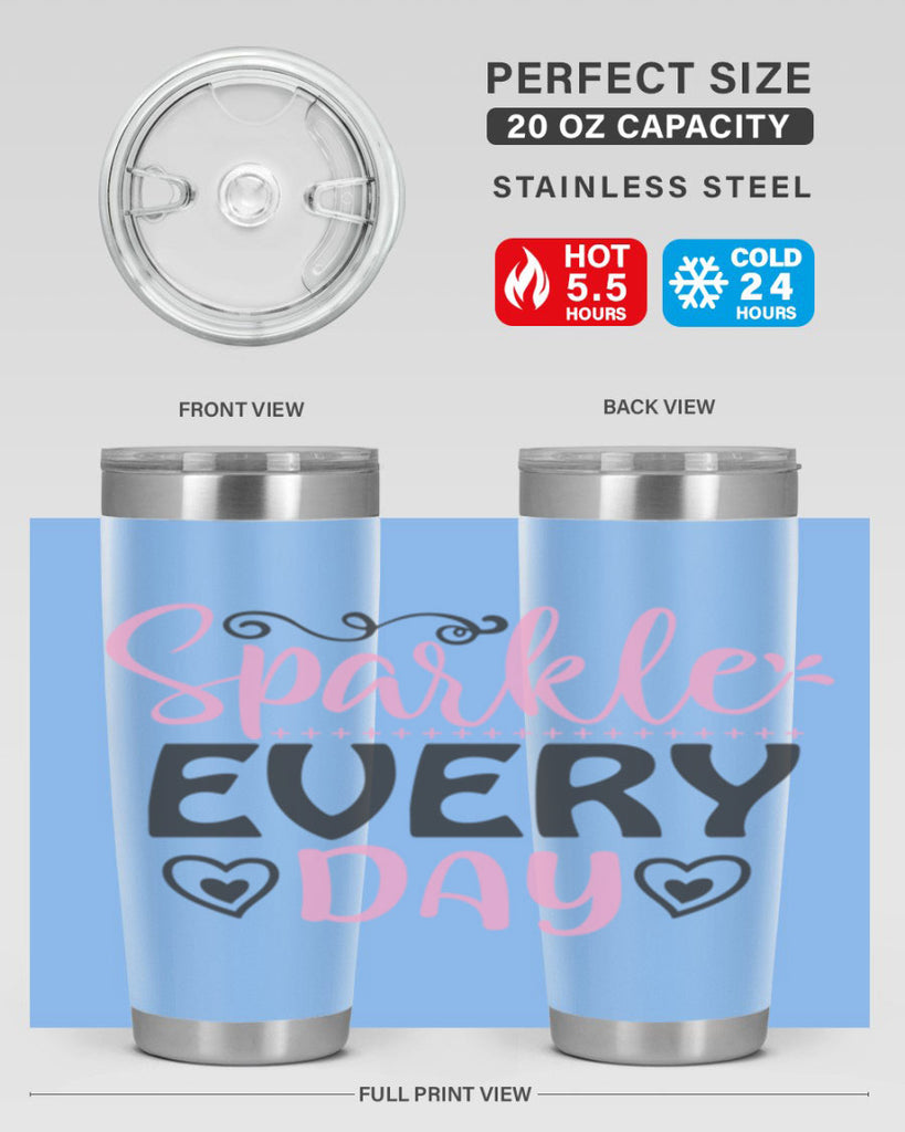 sparkle every day Style 1#- make up- Tumbler