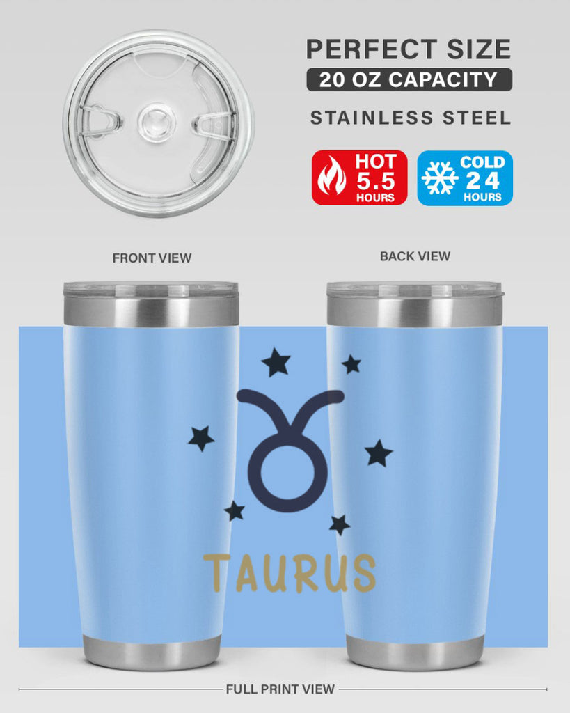 taurus 517#- zodiac- Tumbler