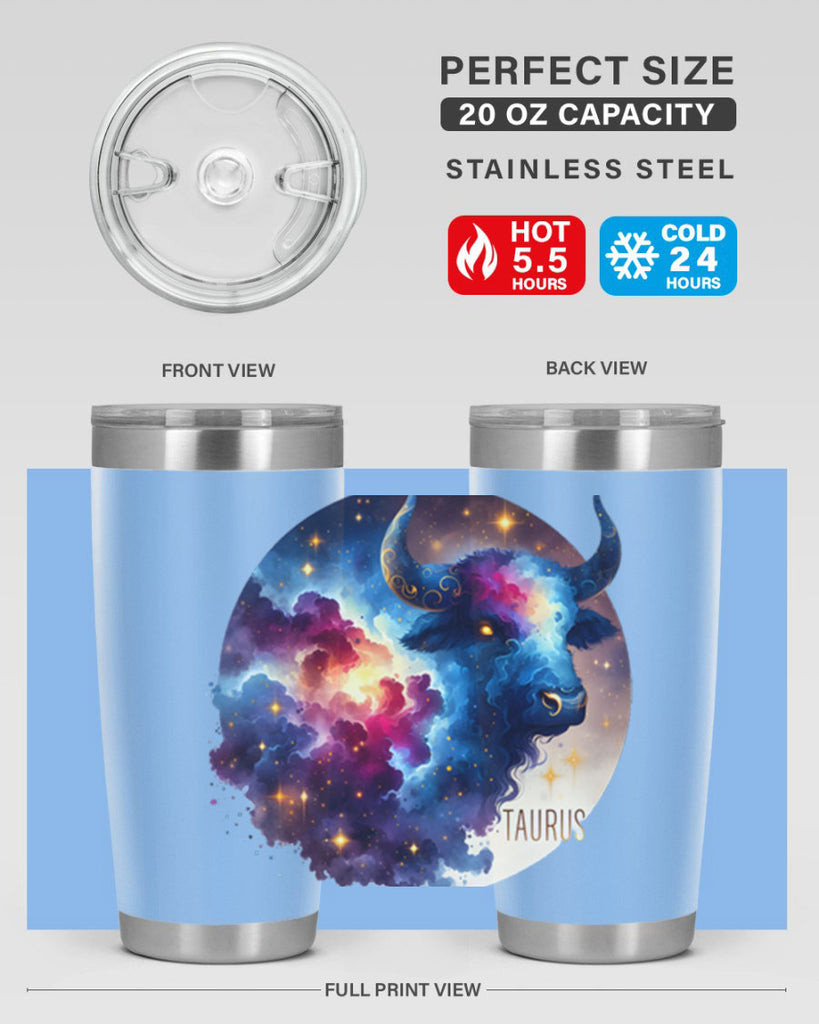 taurus 524#- zodiac- Tumbler