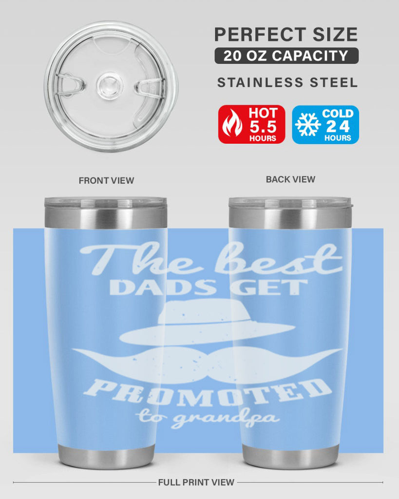 the best dads get promoted 164#- fathers day- Tumbler