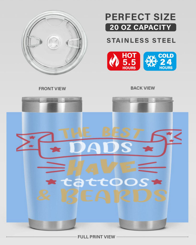 the best dads have tattoos beards 4#- fathers day- Tumbler