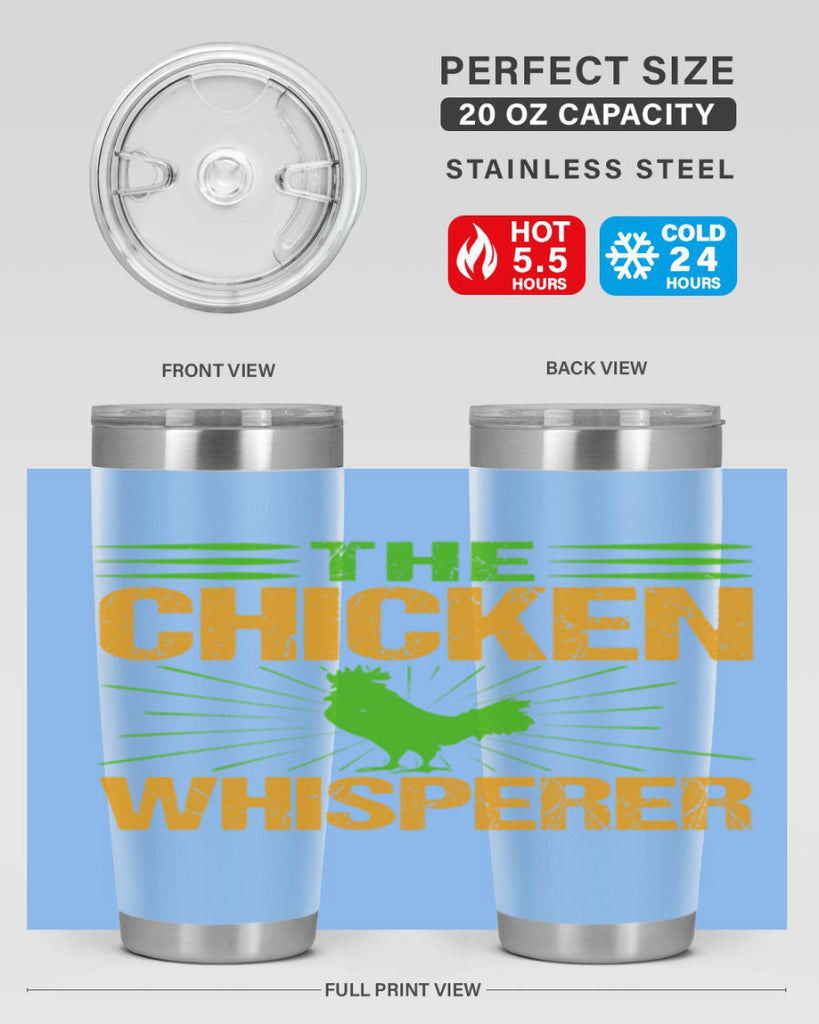 the chicken whisperer 34#- farming and gardening- Tumbler