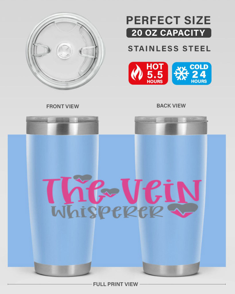 the vein whisperer Style 345#- nurse- tumbler