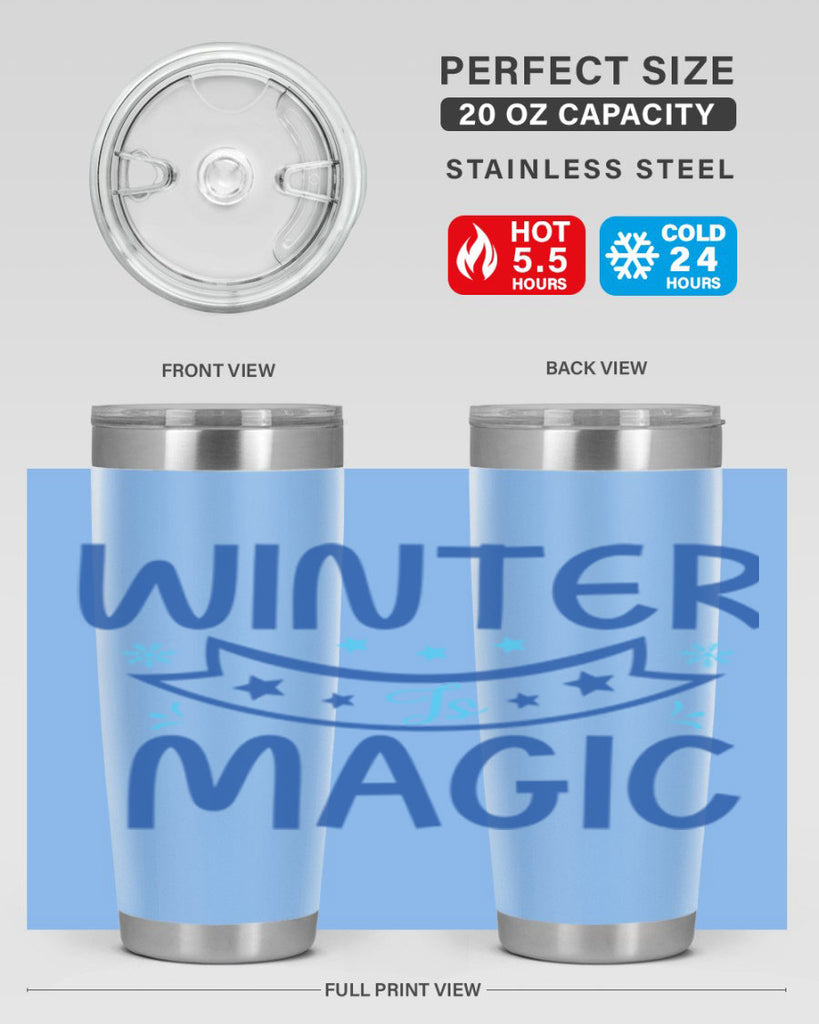 winter is magic 508#- winter- Tumbler