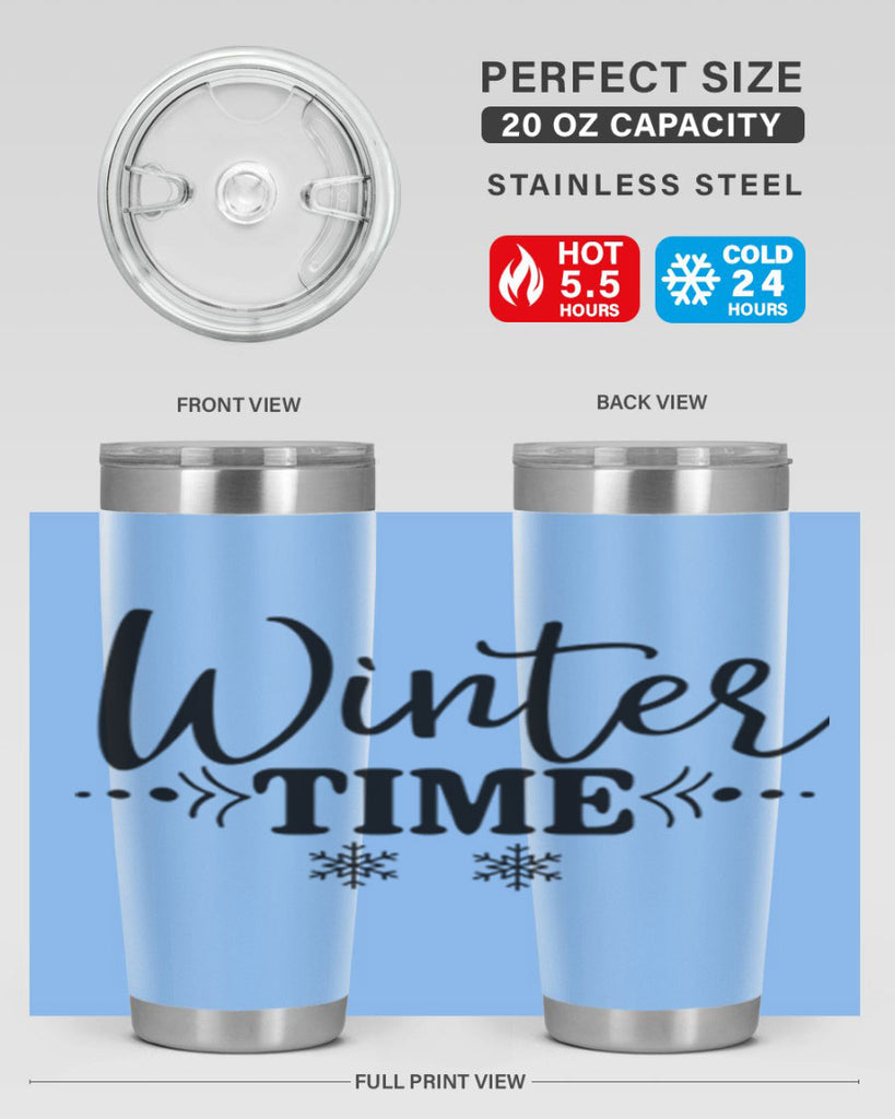 winter time 529#- winter- Tumbler