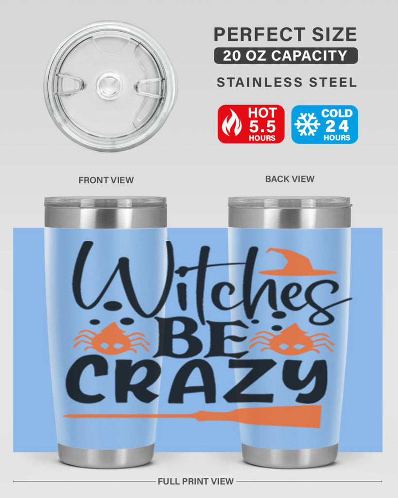 witches be crazy 102#- halloween- Tumbler