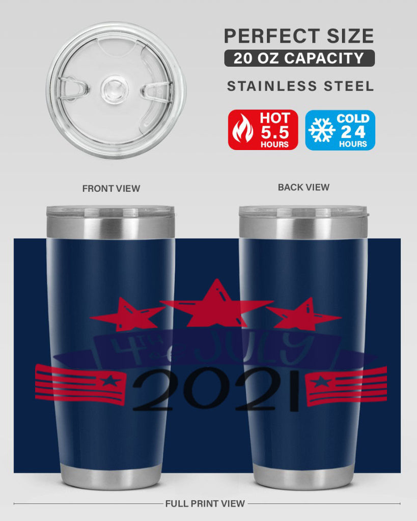 4th Of July Style 140#- Fourt Of July- Tumbler