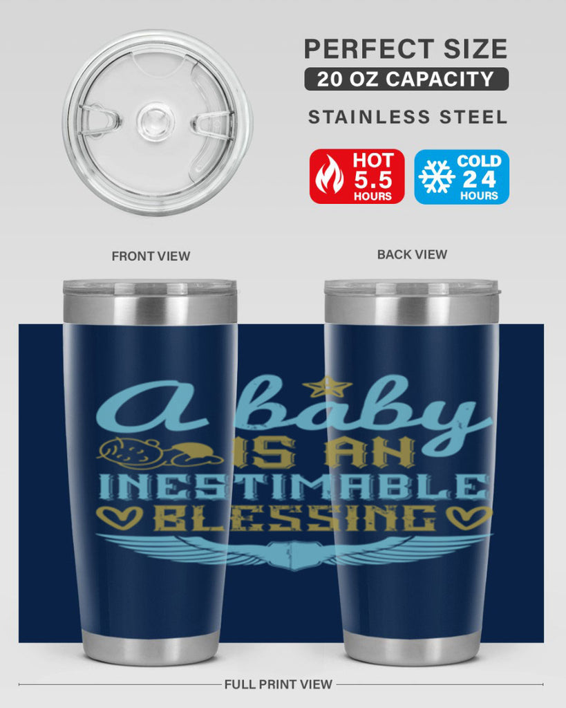 A baby is an inestimable blessing Style 141#- baby- tumbler